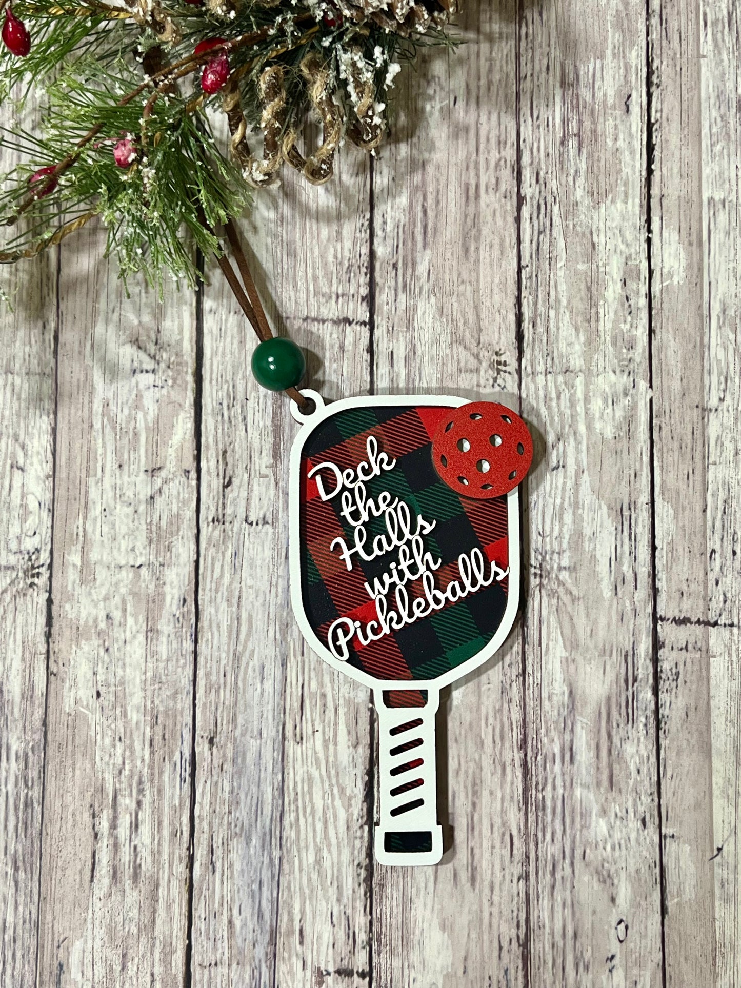 Pickleball Ornament