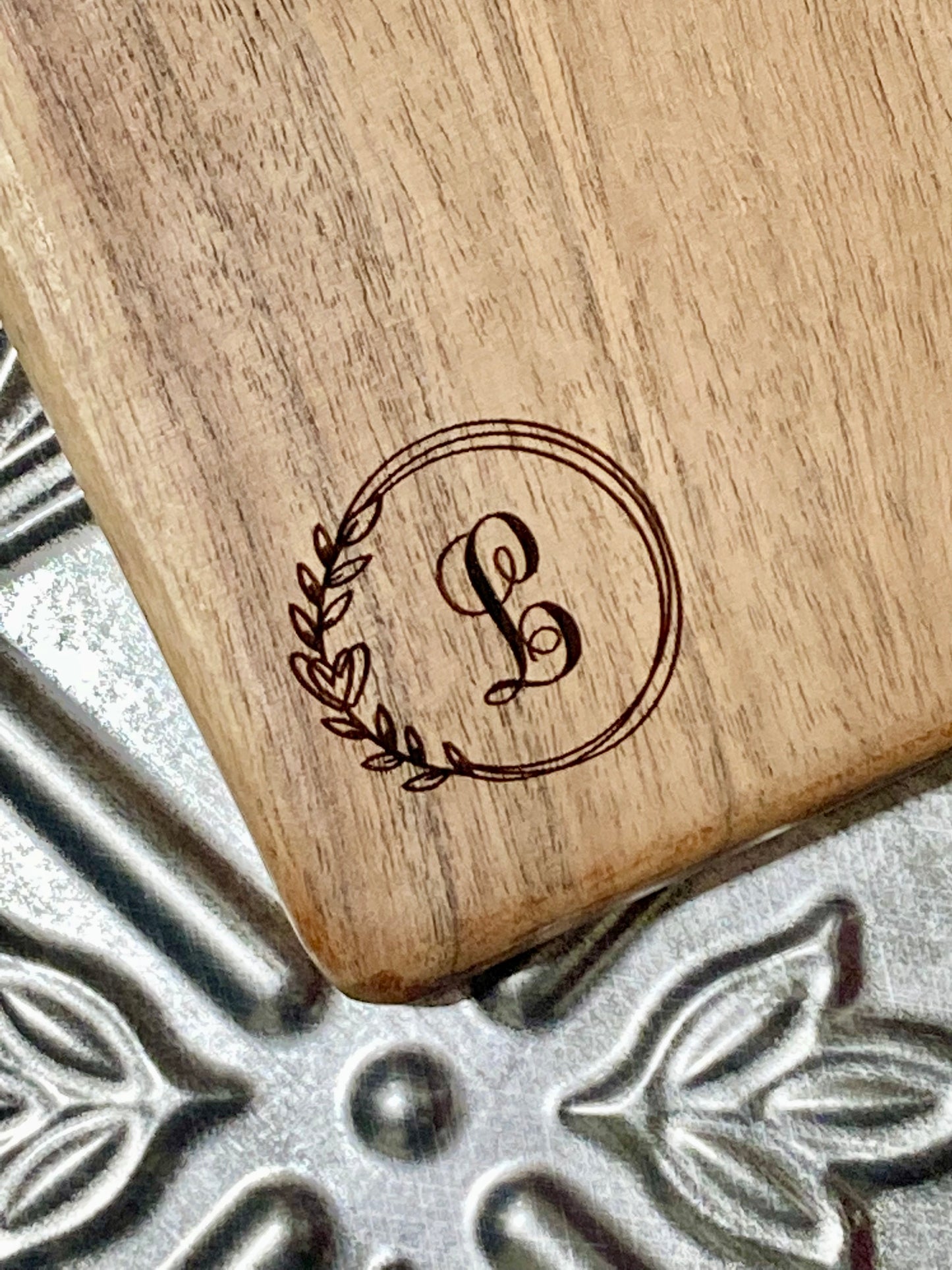 Petite Decorative Custom Initial Board