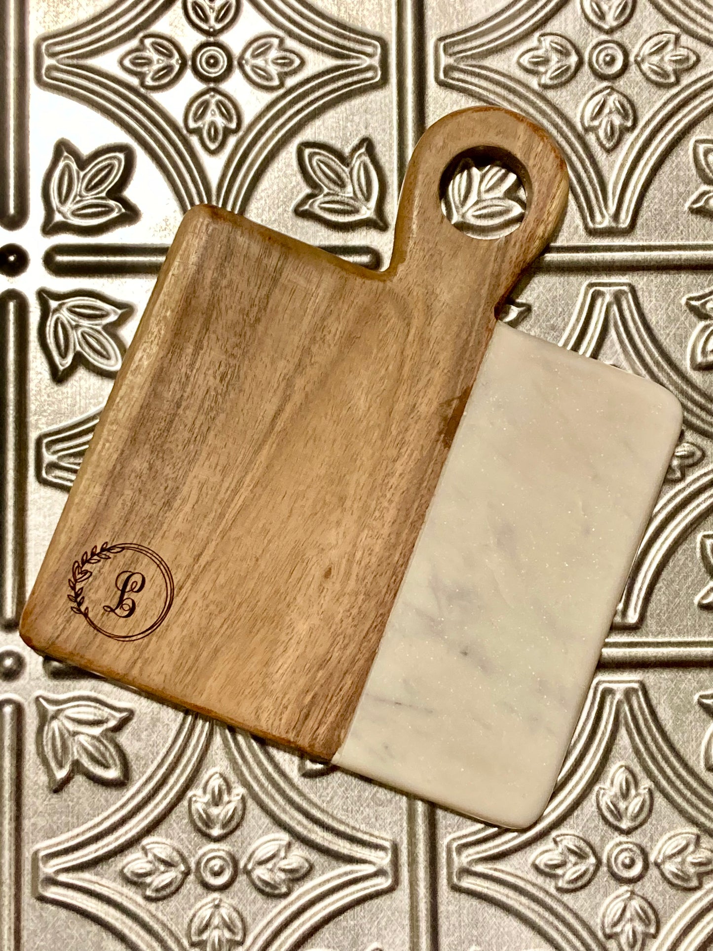 Petite Decorative Custom Initial Board