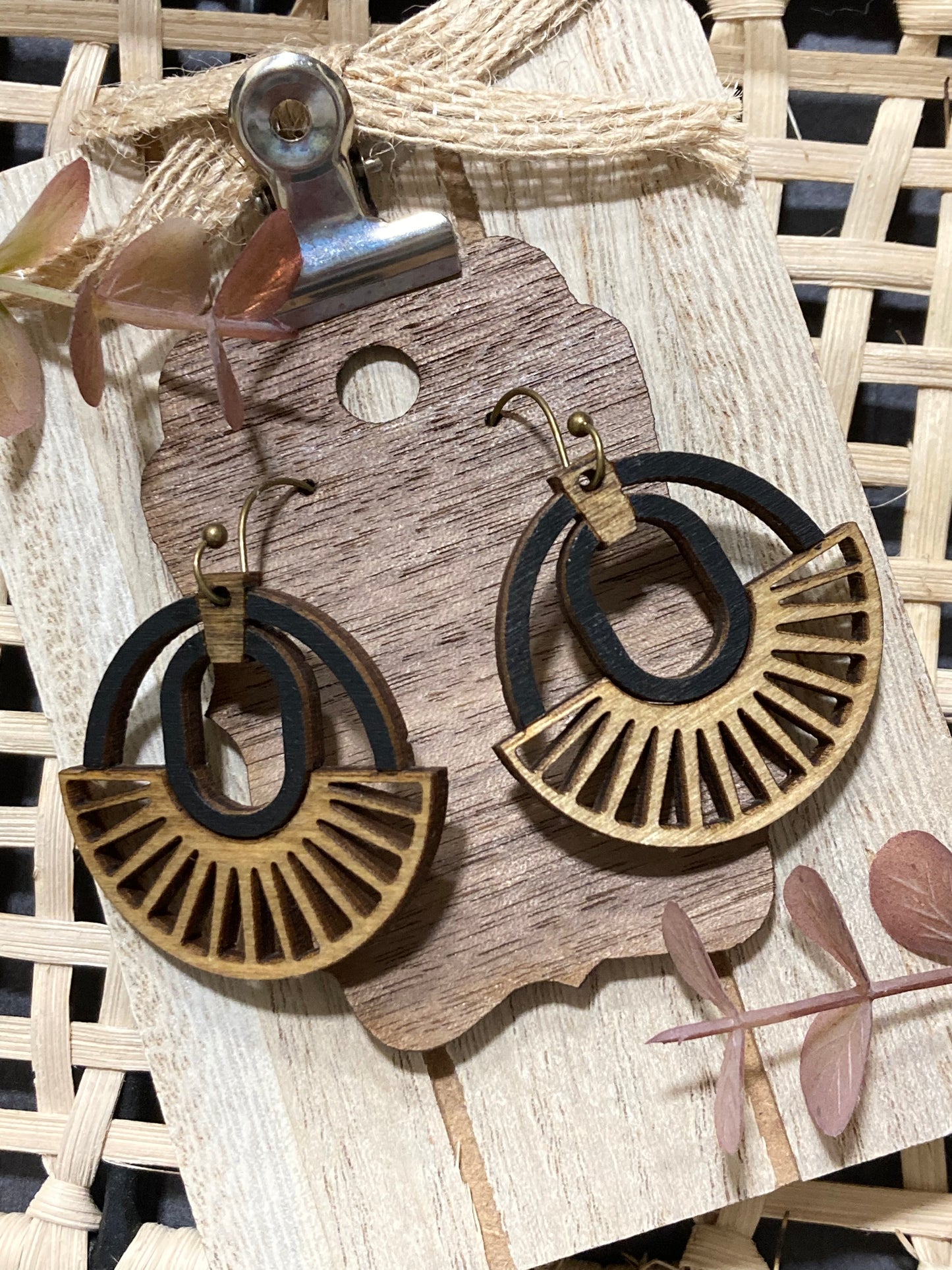 Deco Wooden Earrings