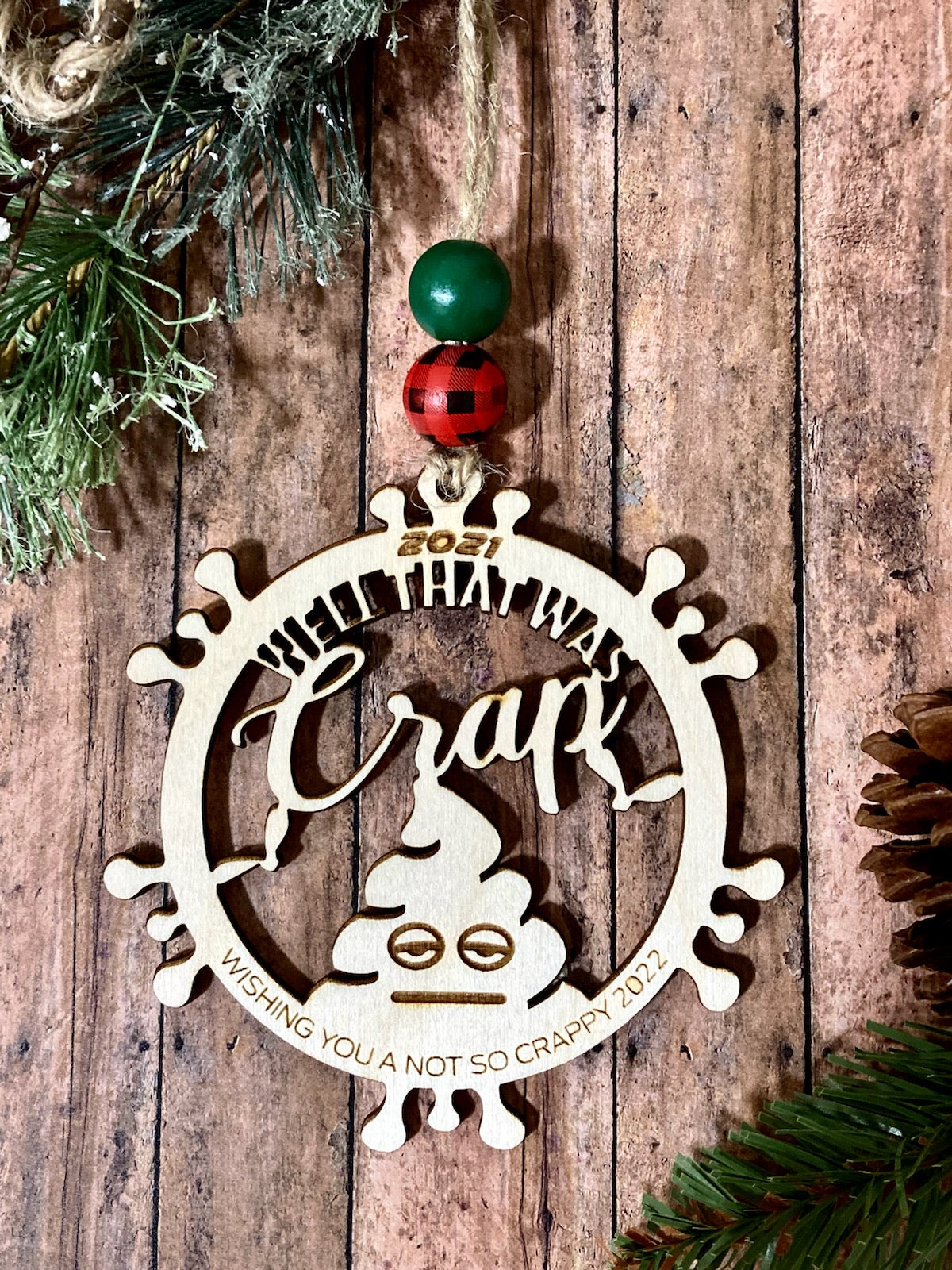 2021 Crappy Year Ornament