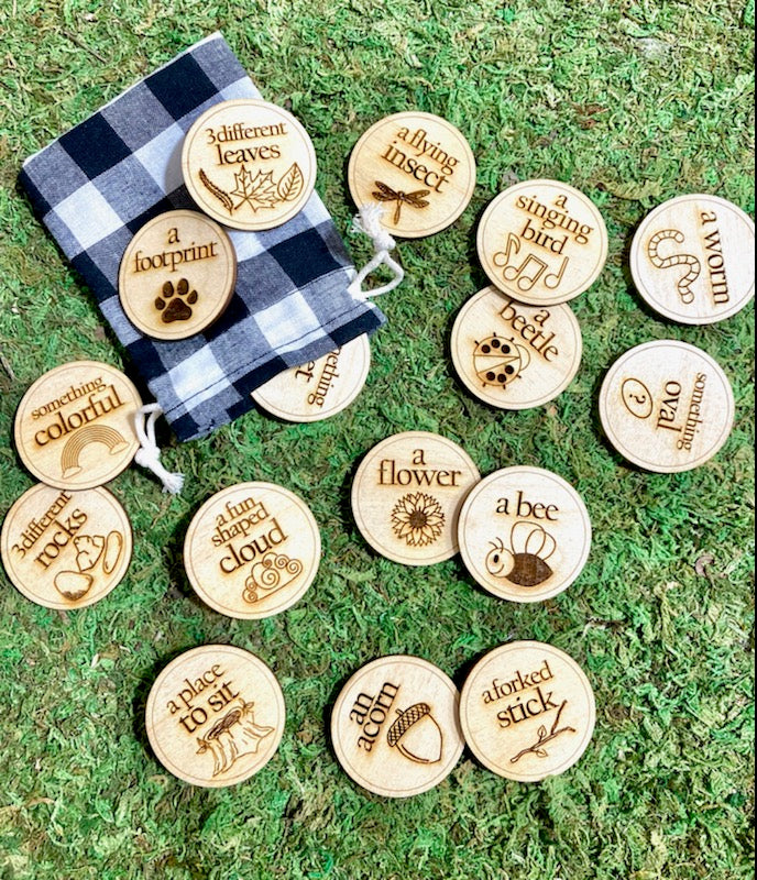 Scavenger Hunt/Nature Walk Tokens