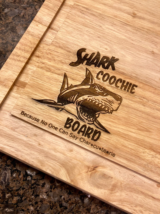 Shark Coochie Charcuterie Board