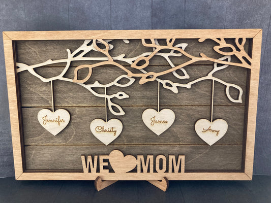 Custom Personalized Family Sign 1-50 Family Members
