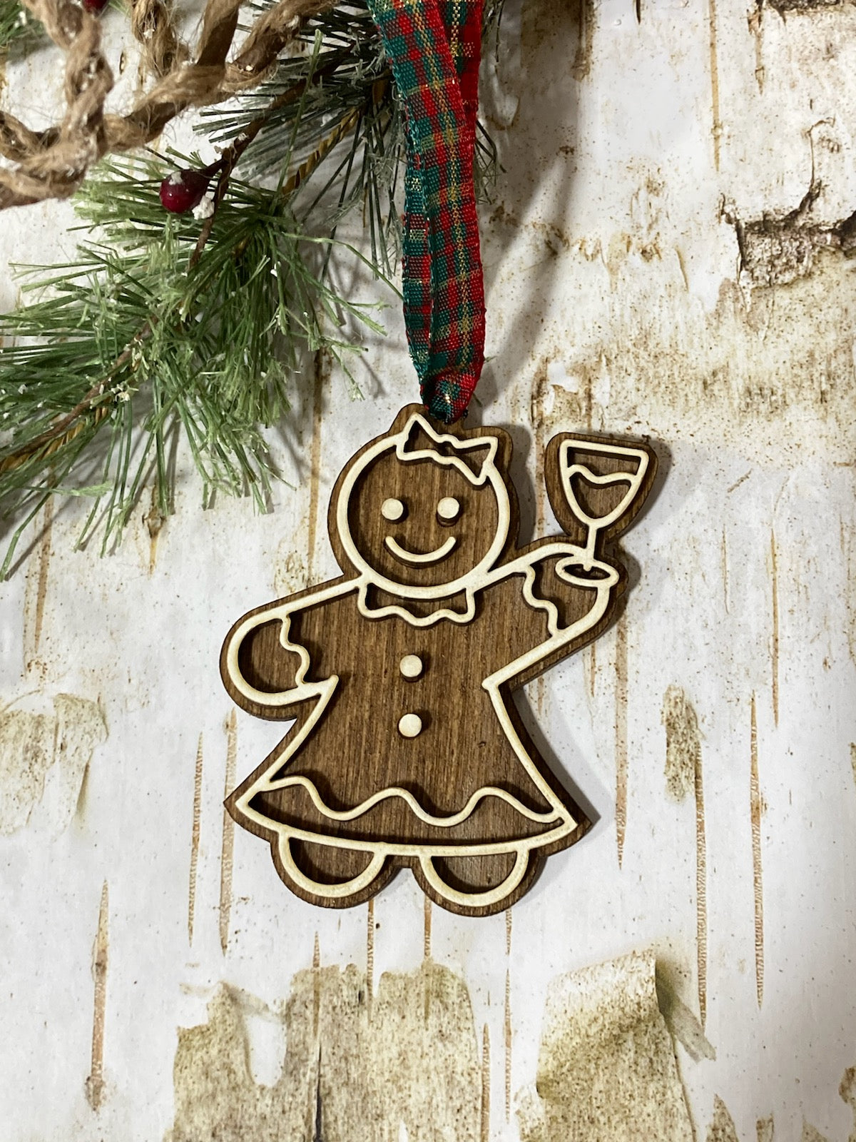 Boozy Gingerbread Ornament